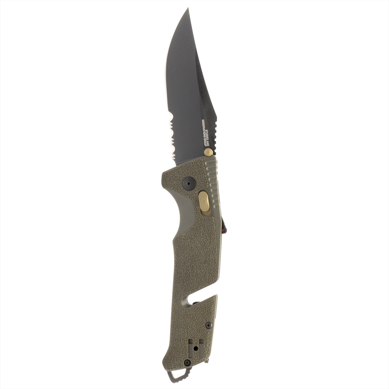 SOG TRIDENT AT - OLIVE DRAB - PARTIALLY SERRATED 11-12-11-41